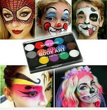 15 Color Non Toxic Face Body