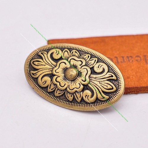 Western antique brass - 6x,