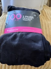 Ladies BM/07 Black 2 Pairs