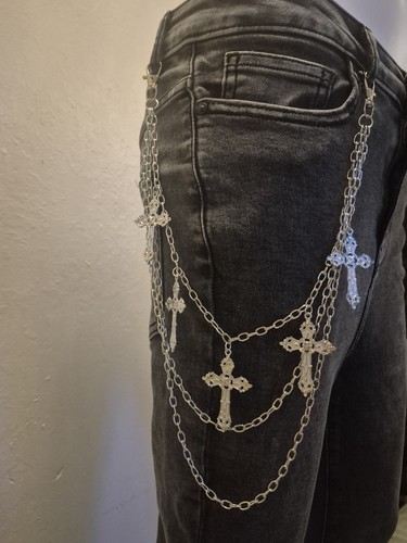 Gothic punk silver - gothic,