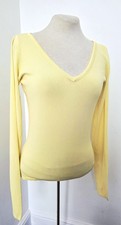 Zara Lemon Tight Sweater Size