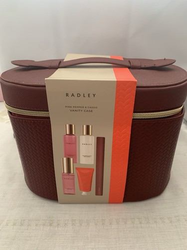 Radley vanity case with pink - with,