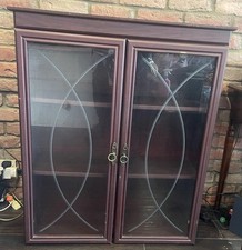 Wooden Display Cabinet with