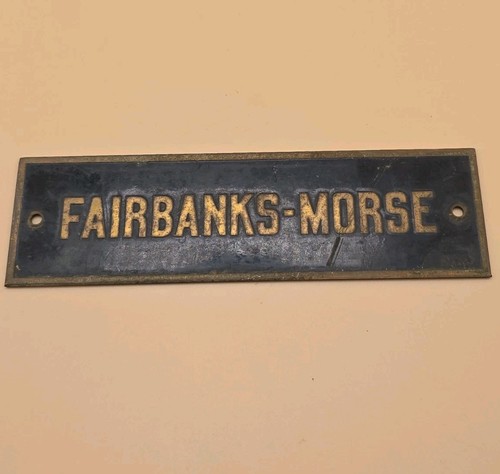Vintage fairbanks morse brass - vintage,