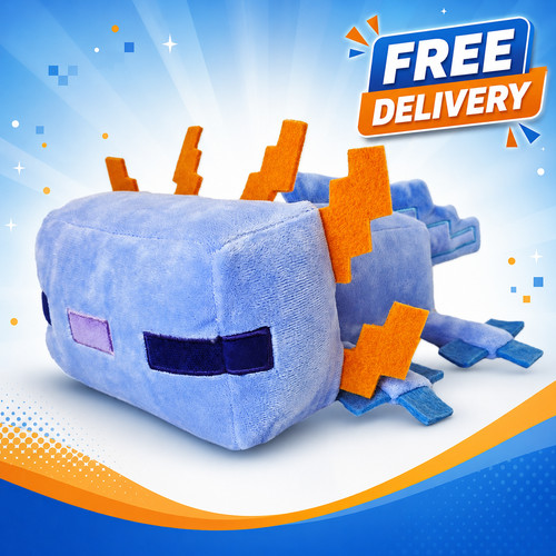 Minecraft axolotl 28cm soft - minecraft,