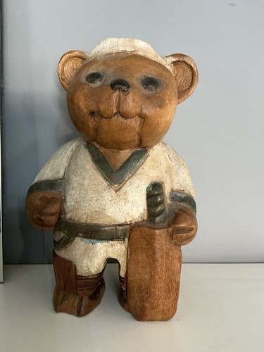 Vintage hand carved wooden - vintage,