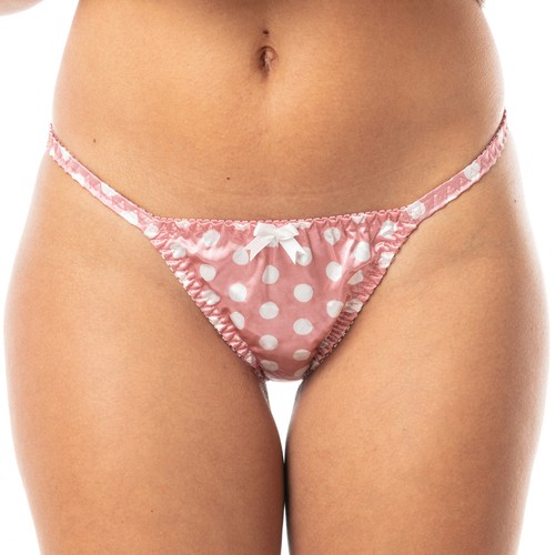 Soft satin polkadot sissy - soft,