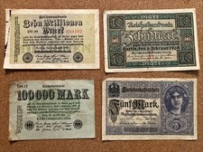 Vintage german banknotes - 4,