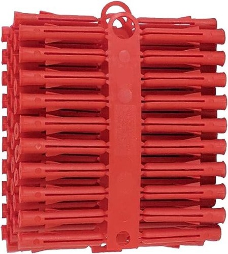 Red wall plugs for - , masonry