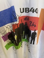Vintage SIGNED UB40 South America Tour T-Shirt  Large