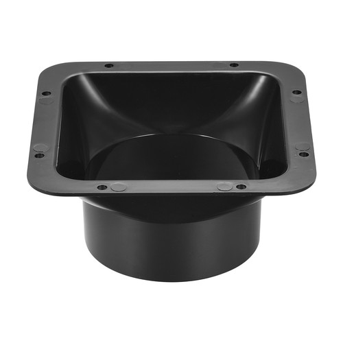 Black duct connector - black,