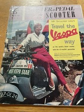 Power & Pedal Scooter Mag March 1959 Lambretta  Vespa GS Road test  Andre Baldet