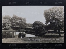 The Lake, Bierley Hall, BRADFORD, Yorkshire. Jowett RPPC # 1628