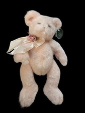 Bearington Pink Teddy Bear With Tag. Baby Blush #1924S