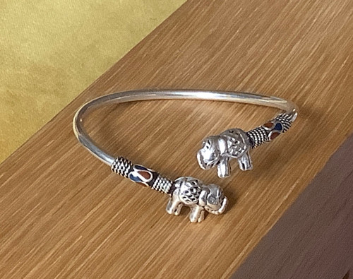 Sterling silver elephant - sterling,