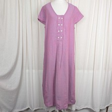 Sahara Shot Linen Midi Bubble