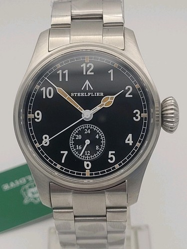 Mens pilot military watch - mens,