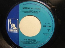 The 5th Dimension – Wedding Bell Blues 1969 7” Liberty LBF 15288