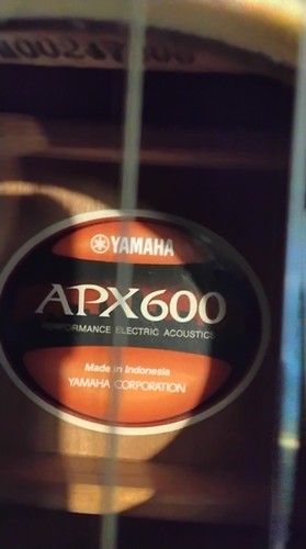 Yamaha apx600 electro - yamaha, electro-acoustic