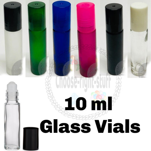 10ml empty glass vials with - 10ml,