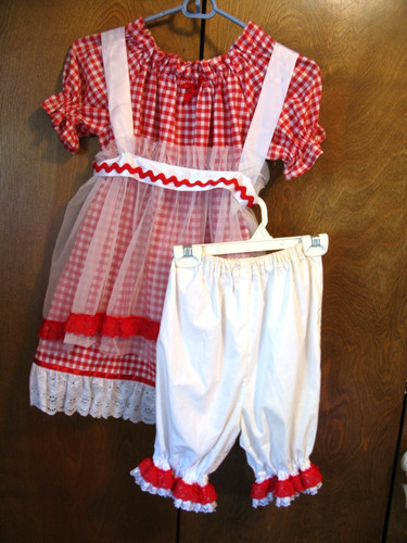 Girls victorian costume sack - victorian,