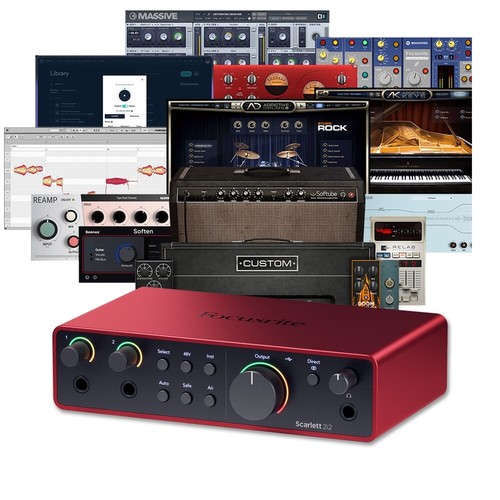 Focusrite scarlett 2i2 4th - focusrite,