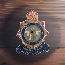 Kent Police Traffic Unit 'Oderint Dum Metuant' Enamel Pin Badge. P10 77