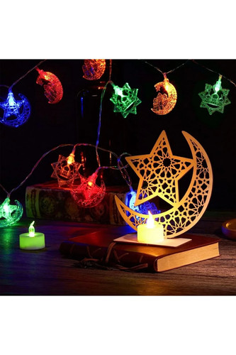 Ramadan eid star - moon, string