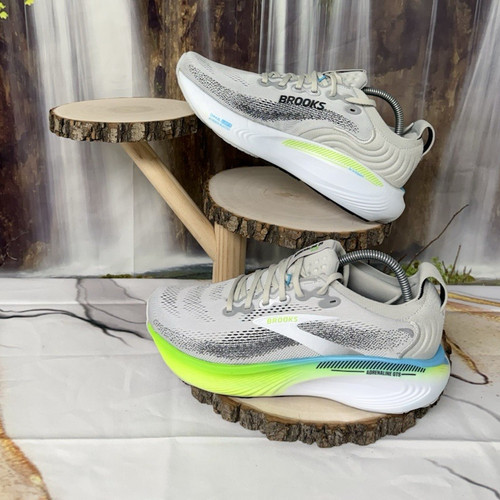 Brooks men gray green low - gray,