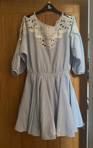 River island blue dress size - dress,