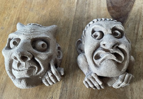 Cheeky gargoyle ornaments - gargoyle,