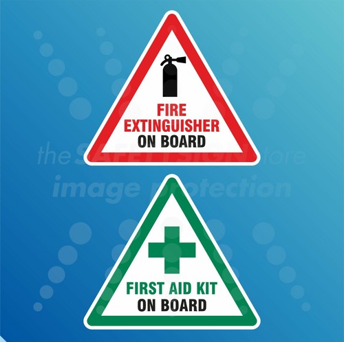 First aid fire - first, extinguisher
