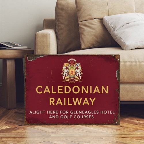Vintage style caledonian - style,