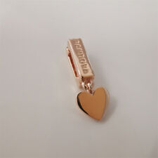 Shine Rose Clip Charm PANDORA Reflexions Heart  Floating