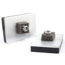 2x MagPad. Super strong magnet clamp anchor mount for vehicle / boat. M6 Thread