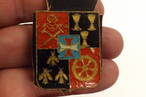 Belgium military badge blason - military,