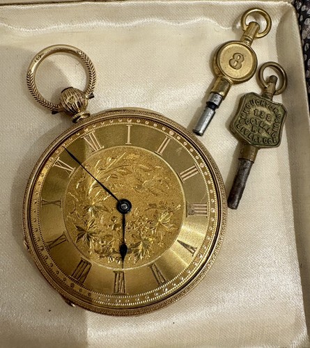 18ct yellow gold mechanical - yellow,