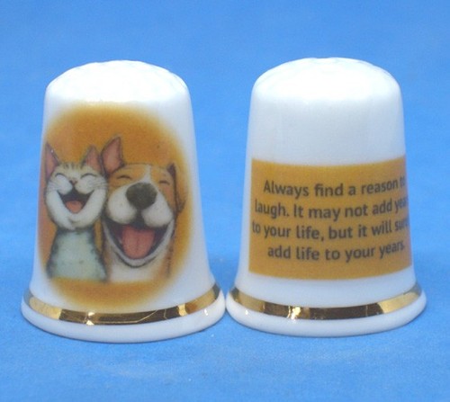 Birchcroft china thimble - thimble, --