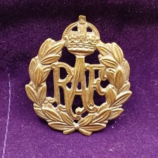WW1 Royal Air Force Cap Badge