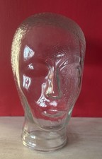 Glass Head 60s-70s, height 24cm 