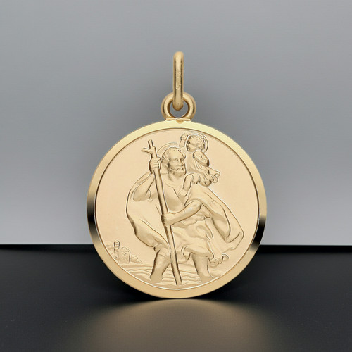18ct gold christopher - st,