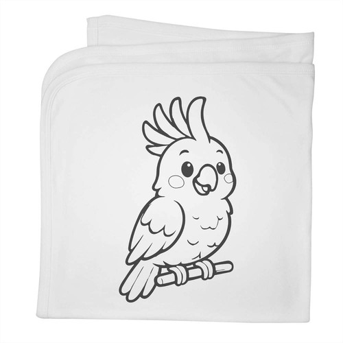 Happy cockatoo cotton baby - 'happy, cockatoo'