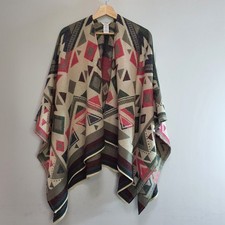 MAY & CO NAVAJO Poncho Aztec