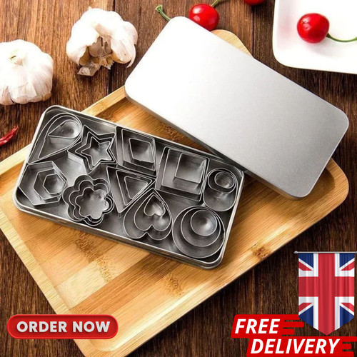 Mini cookie cutter shapes set - shapes,