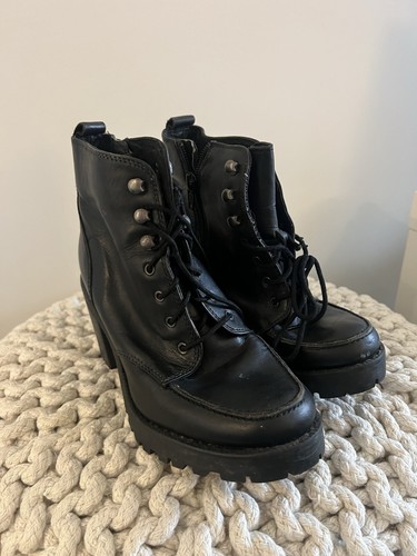 Topshop black chunky heeled - topshop,