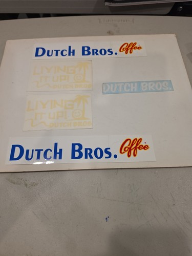 Dutch bros coffee sticker - bros,