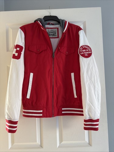 Levi strauss hooded varsity - strauss,
