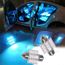 13× 12V Blue Car Interior LED
