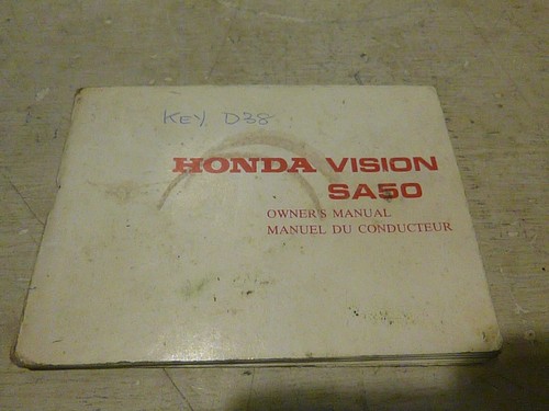 Honda vision sa50 owners - sa50,