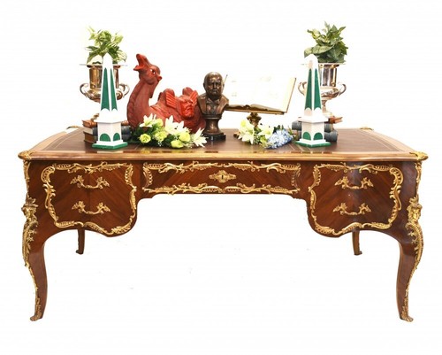 French bureau plat desk - french,